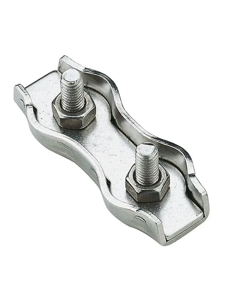 Morsetto per funi metalliche Sprenger duplex