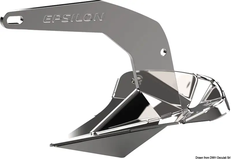 01.127.63 Ancora Epsilon inox 63 kg Osculati