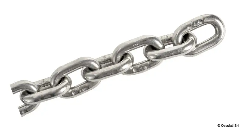 01.375.12-150 Catena inox calibrata 12 mm x 150 m Osculati