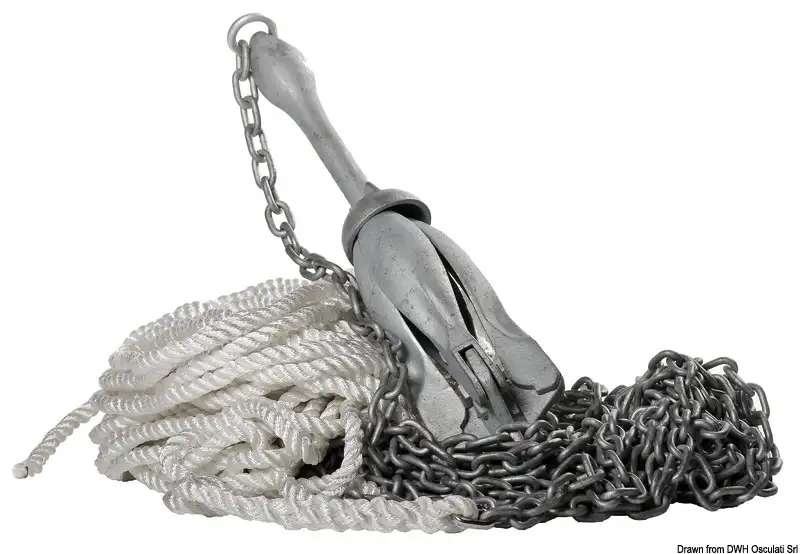 01.700.03 Package ancora ombrello 8 kg Osculati