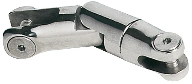 01.742.10 Attacco girevole inox 2 snodi 9/10 mm Osculati