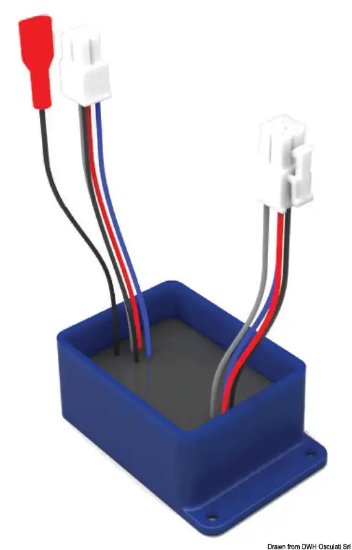 02.045.90 Adattatore comando Blue per thruster Black Osculati