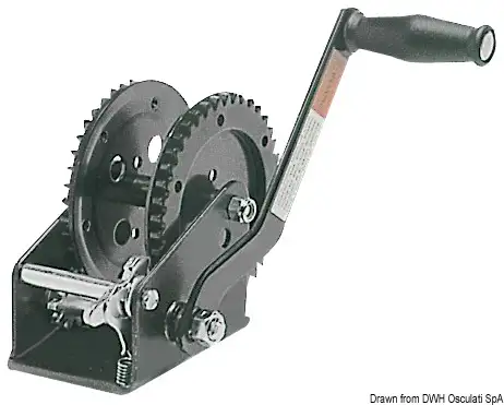 02.161.00 Argano SPX dual drive max 904 kg Osculati