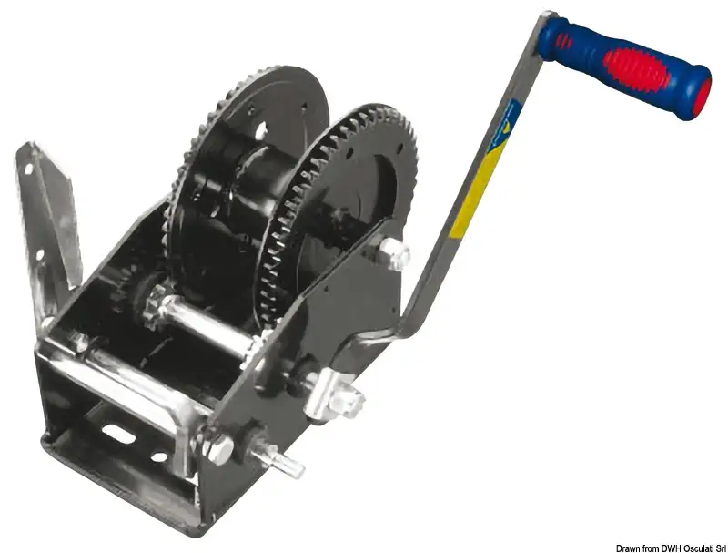 02.260.00 Argano Dual Drive max 1454 kg Osculati