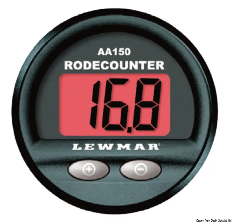 02.357.04 Contametri Lewmar AA150 (funzioni base) Osculati