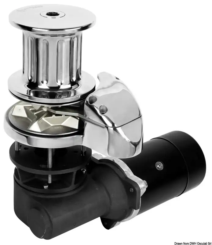 02.405.03 Verricello ITALWINCH Orchid 24V-2000W alto – 12 mm Osculati