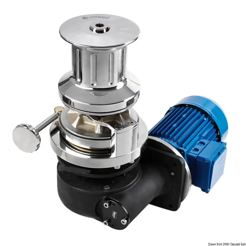 02.406.16 Verricello Italwinch Star Plus 2700 W – 24 V barbotin 12 mm Osculati