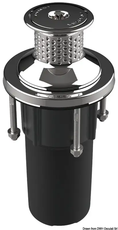 02.609.12 Verricello LEWMAR Capstan VX (800W) Osculati