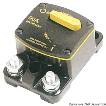 02.701.40 Termointerruttore esterno 150 A Osculati