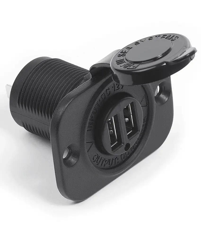 Presa di ricarica USB a 2 vie
