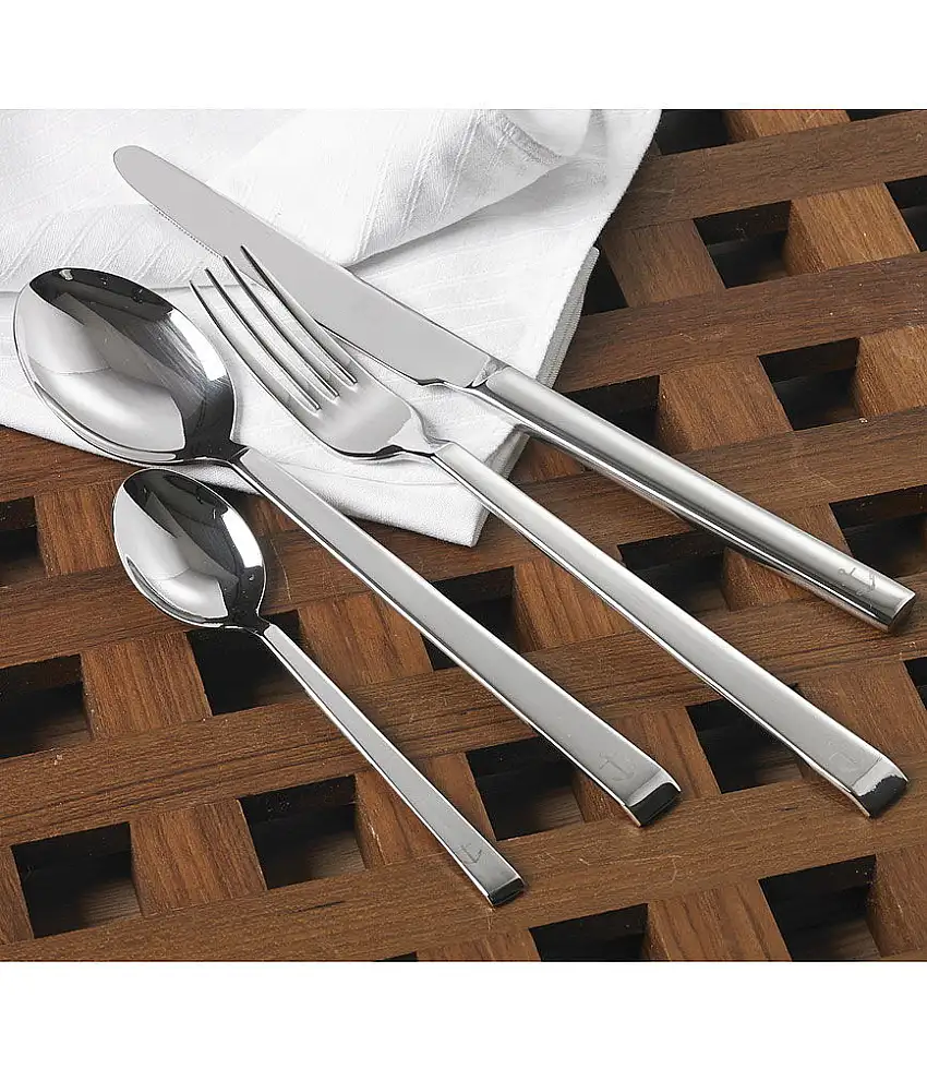 Set di posate in acciaio inox 24 pz. ancora