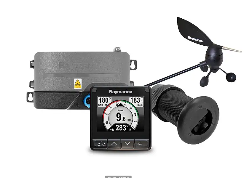 Raymarine i70 LCD MFD i70 con Tridata e trasduttore wind