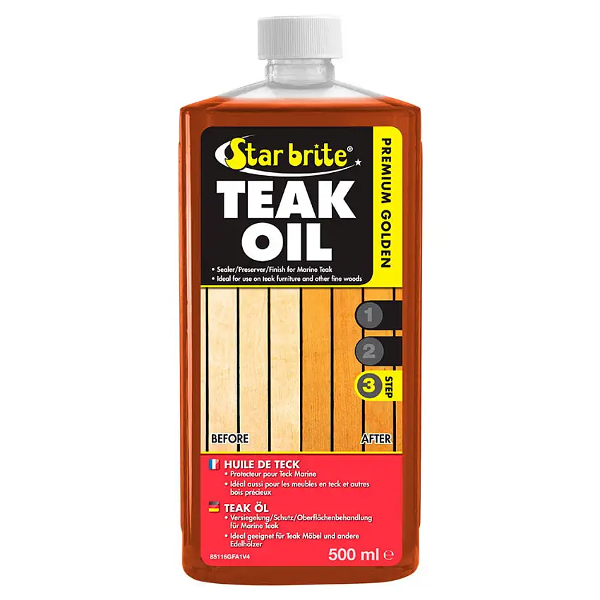 Olio per teak Starbrite - Fase 3