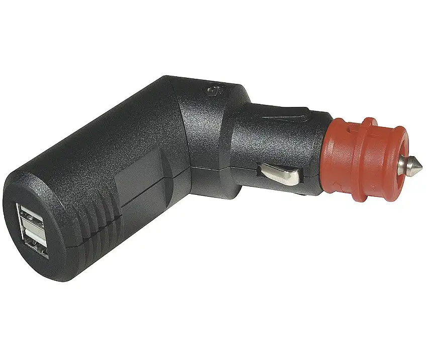 Doppia spina di ricarica USB 12 / 24 V