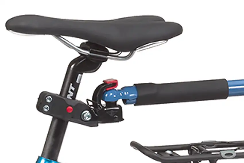 Gancio per bicicletta con timone
