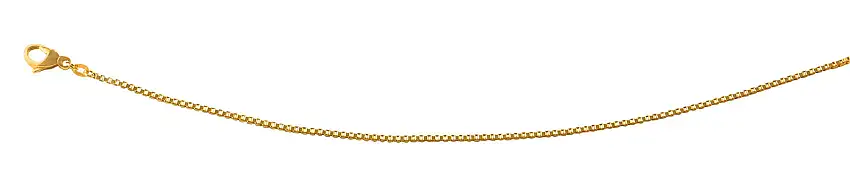 Catena veneziana 50 cm oro giallo