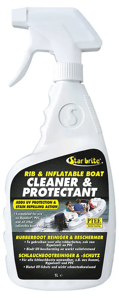 Spray detergente e protettivo per gommoni