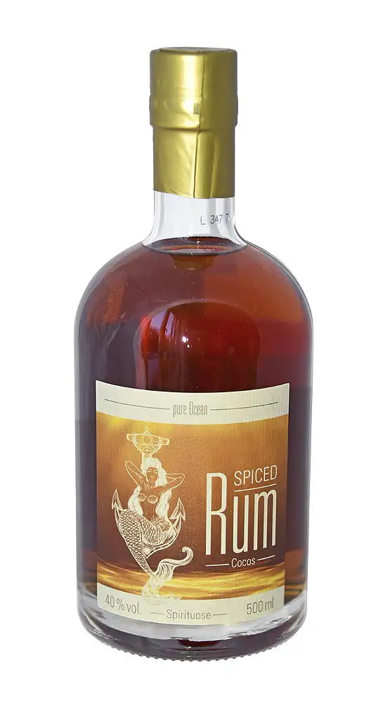 Pure Ocean Spiced Rum Cocos, 40%