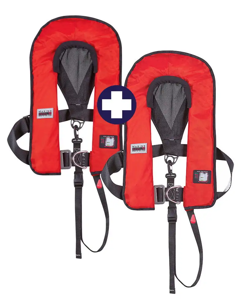 Set di 2 giubbotti di salvataggio MP 180 N Premium Harness Pro