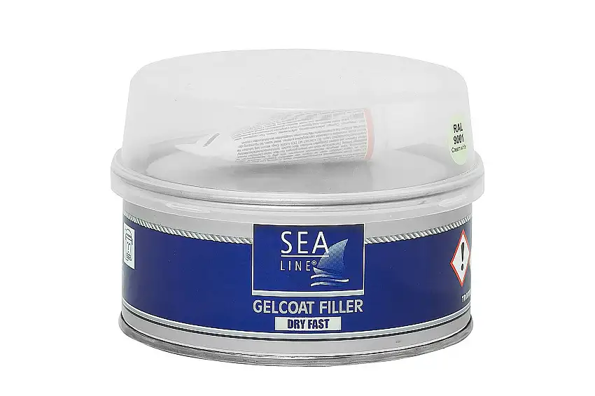 Gelcoat Filler si asciuga velocemente