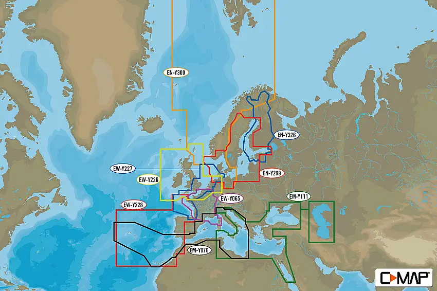 C-Map Carta d'altura