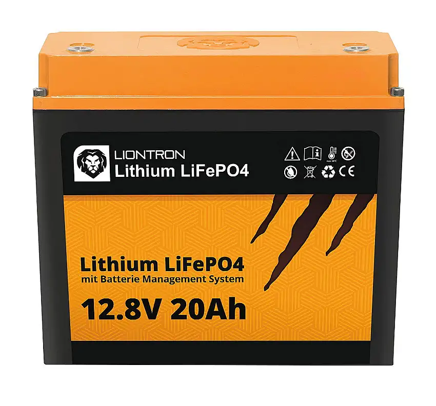 Batteria Liontron LiFePO4 con sistema di gestione della batteria