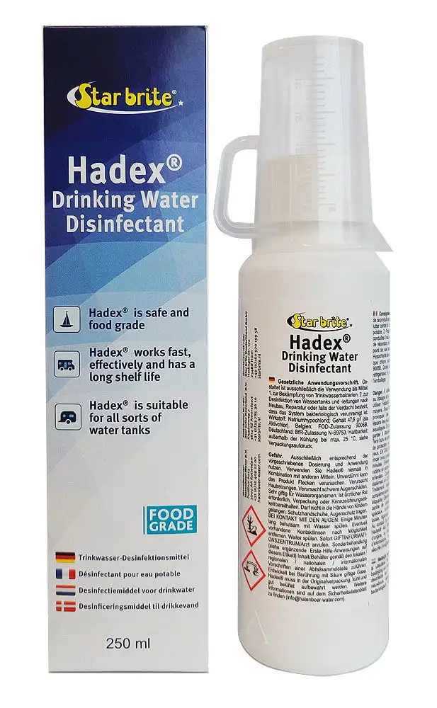 Disinfezione dell'acqua potabile Hadex