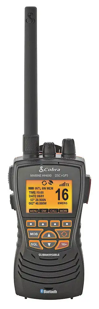Radio portatile Cobra MRHH600 con GPS/DSC