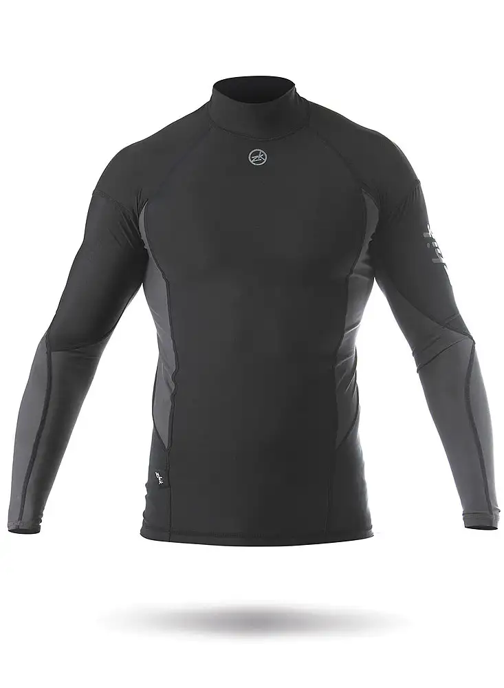 ZHIK Uomo Spandex a maniche lunghe