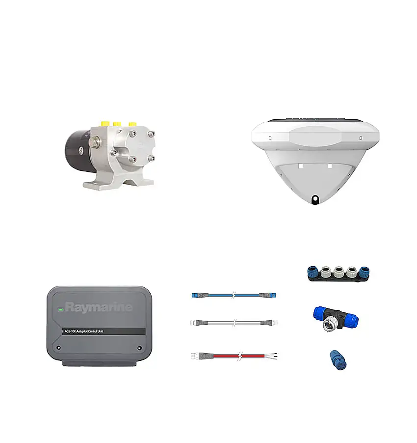 Powerpilot Raymarine Evolution EV-100 con ACU-100, set di cavi, EV-1