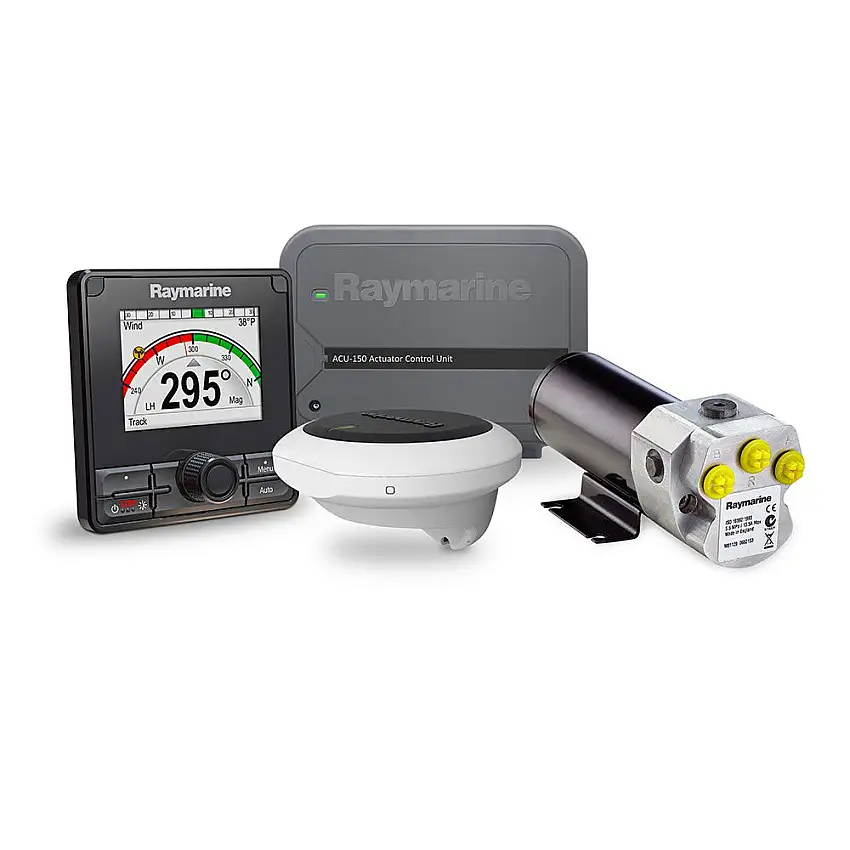 Pilota idraulico Evolution Raymarine con unità di controllo p70Rs, ACU-150, EV-1, set di cavi e pompa idraulica di tipo 1