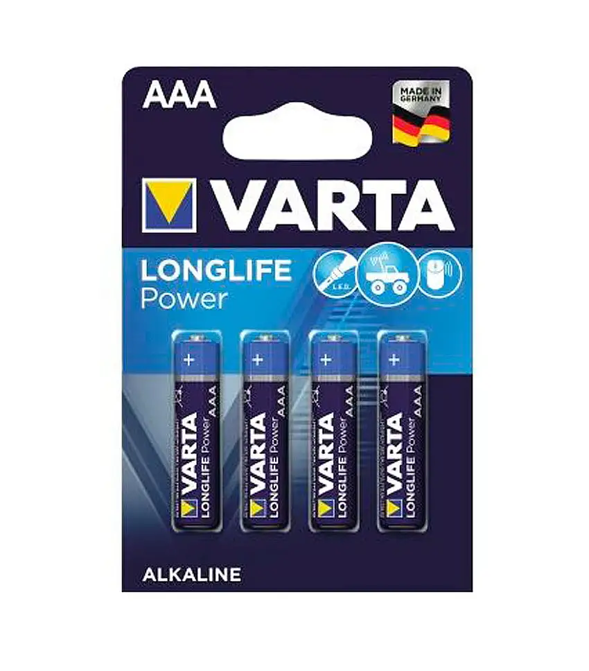 VARTA Longlife Power 4903 AAA BL4 EU in blister