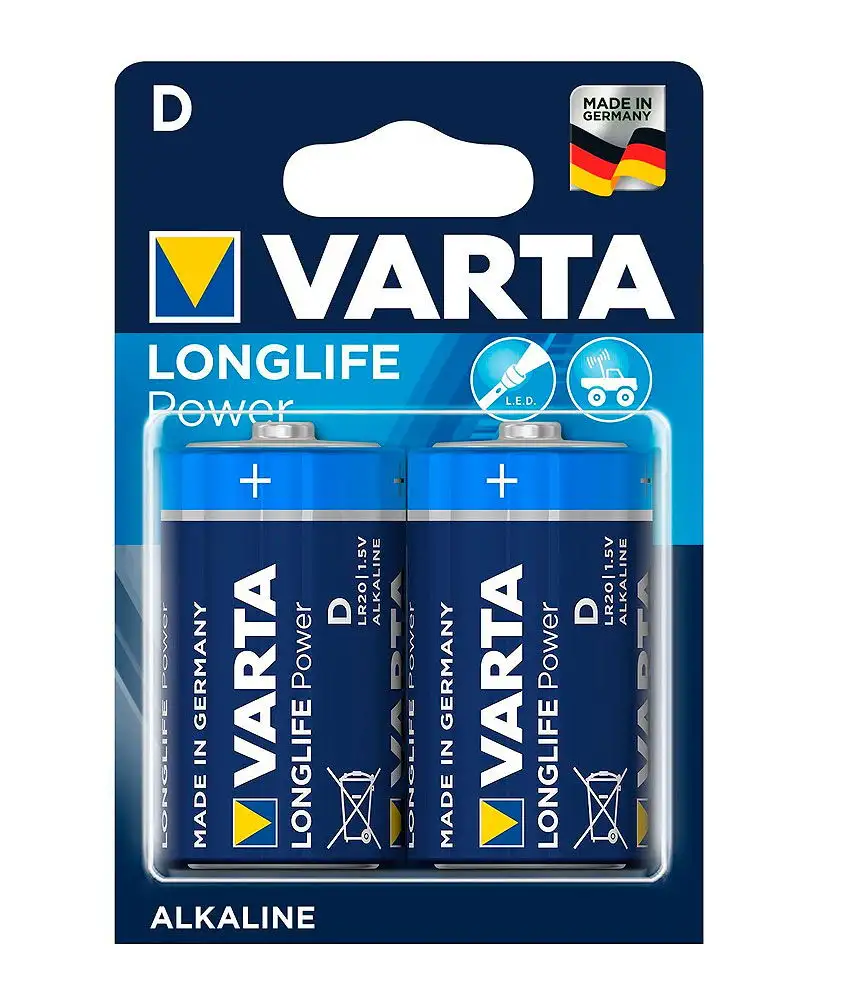 VARTA Longlife Power 4920 D BL2 EU in blister