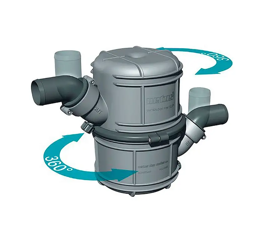 Collettore d'acqua Vetus NLP40