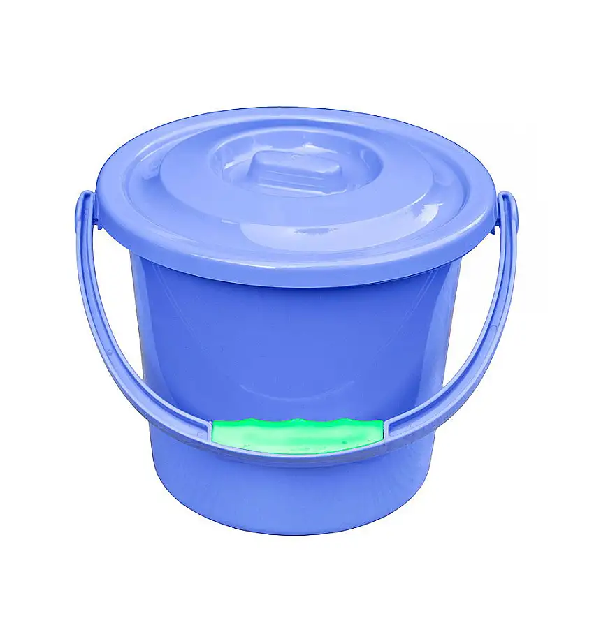 Secchio per la toilette con coperchio