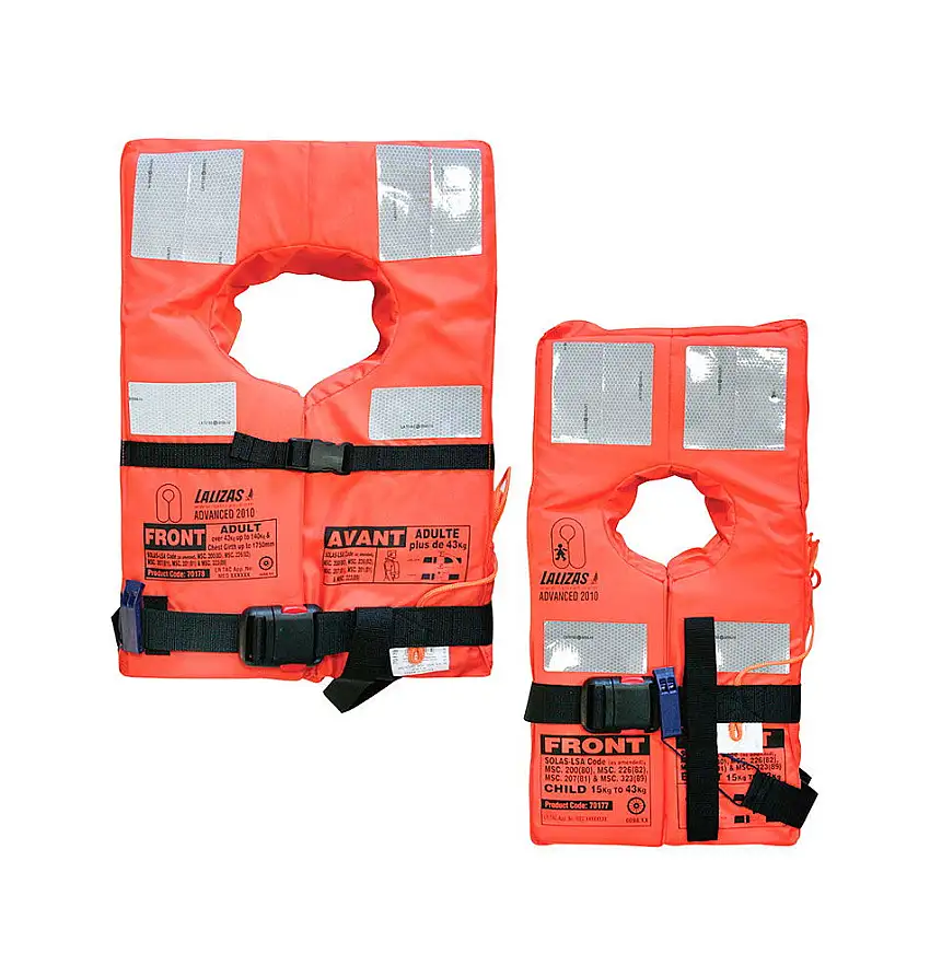 Giubbotto di salvataggio SOLAS 100N