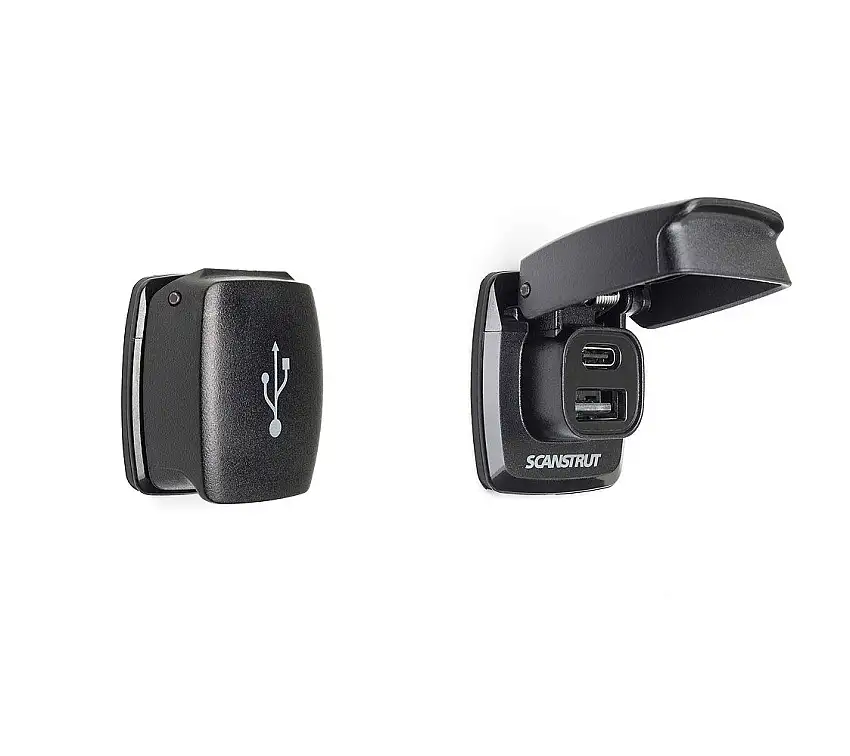 Scanstrut Doppia presa USB TIPO A e TIPO C