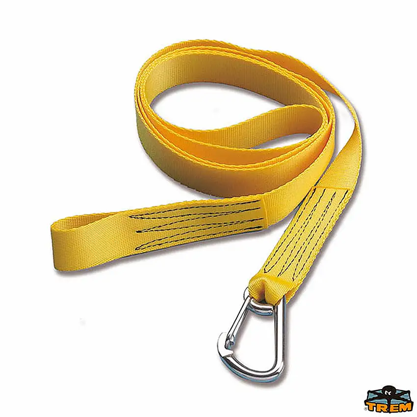 Guinzaglio di sicurezza 1x gancio più anello