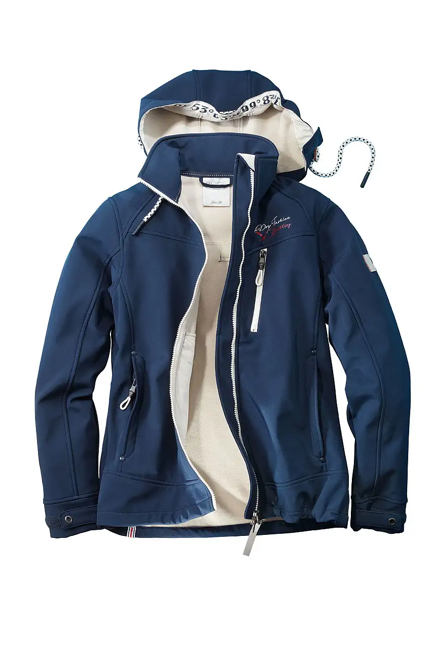 Giacca softshell da donna con funzioni complete