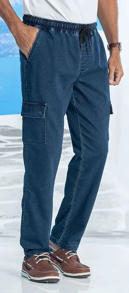 Pantaloni cargo slip-on