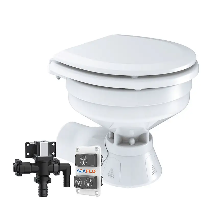 Compass Quiet-Flush WC con valvola a solenoide