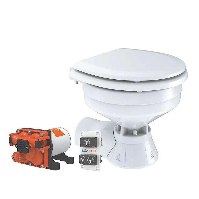 WC Compass a scarico silenzioso con pompa