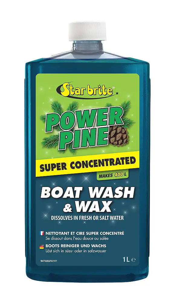 POWER PINE Lavaggio e cera per barche