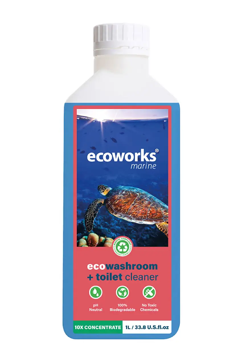ecoworks ecowashroom & toilet cleaner Detergente per tessuti ecologici