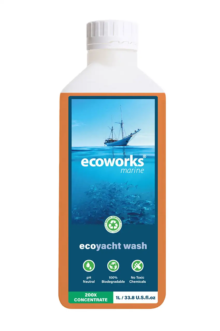 ecoworks ecoyacht wash detergente per barche