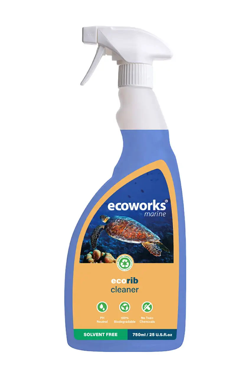ecoworks ecorib detergente Rimuovi abrasioni su gomma
