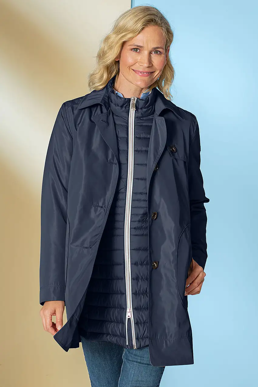 Giacca trench funzionale 3 in 1