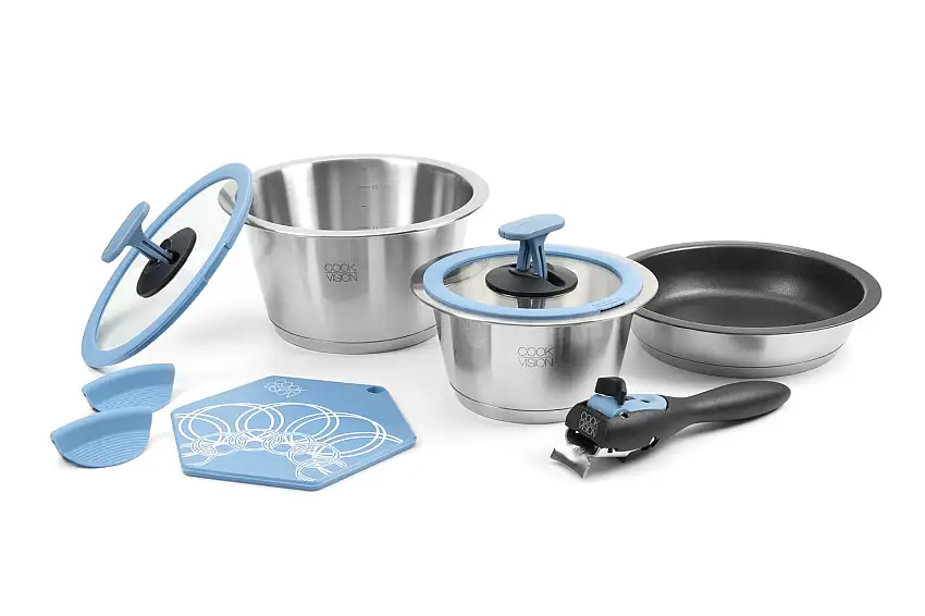 cookvision Set da 9 pezzi per 2P.