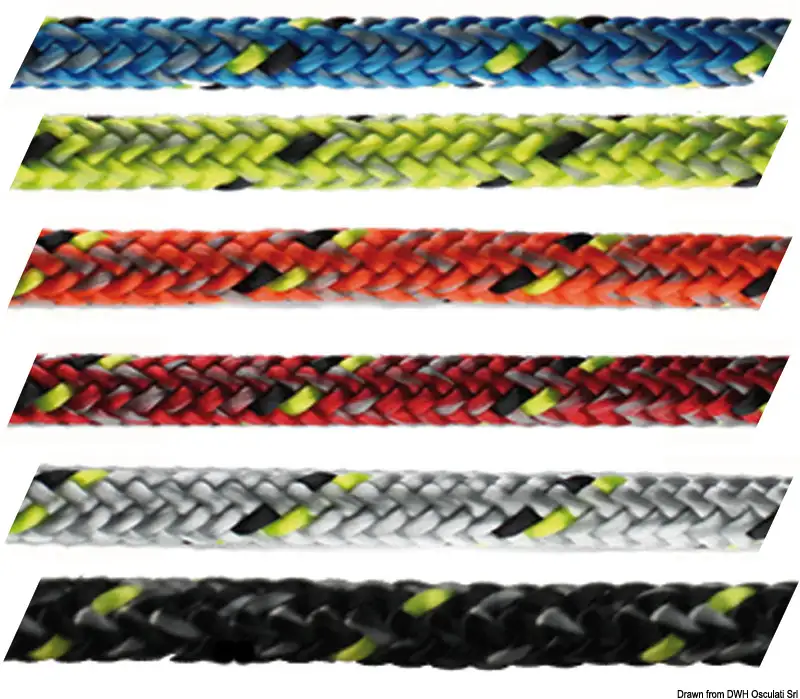 06.429.15RO Marlow Excel Racing 1,5 mm rossa Osculati