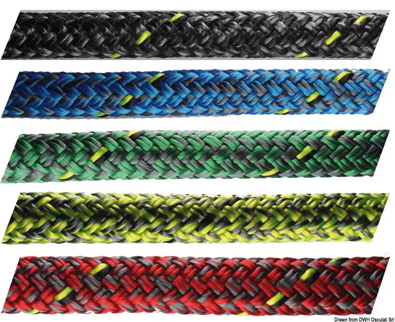 Treccia Marlow D2 Racing 10 mm rossa